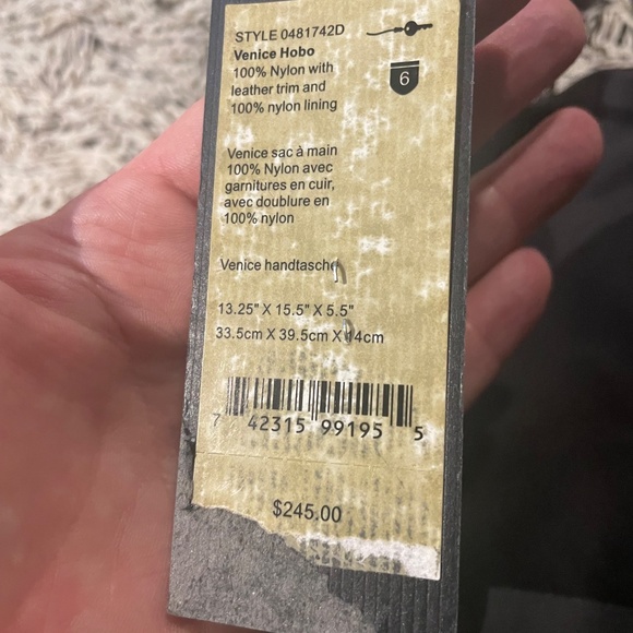 Brand New Tumi Venice Hobo bag! - Picture 11 of 15